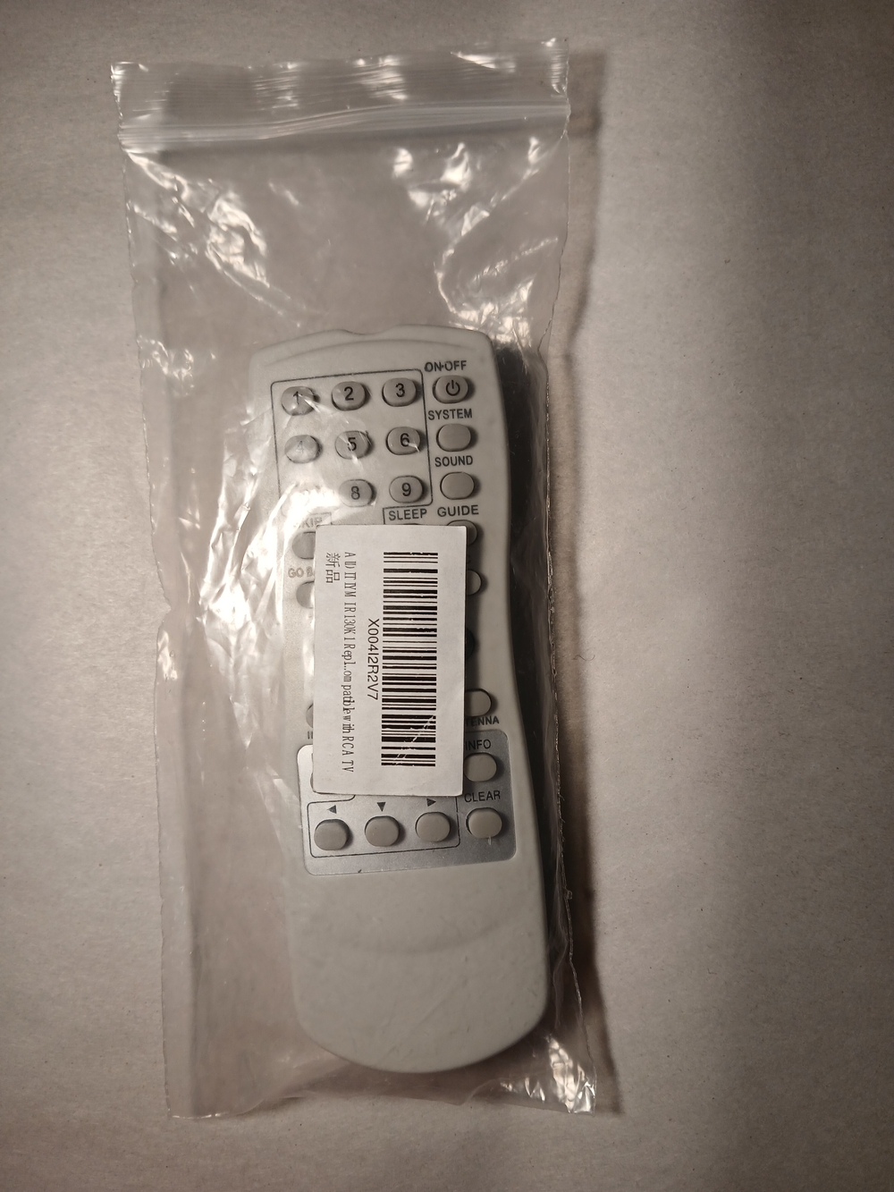 A ID IT IY M IR 130K 1 Replacement Remote For RCA TV